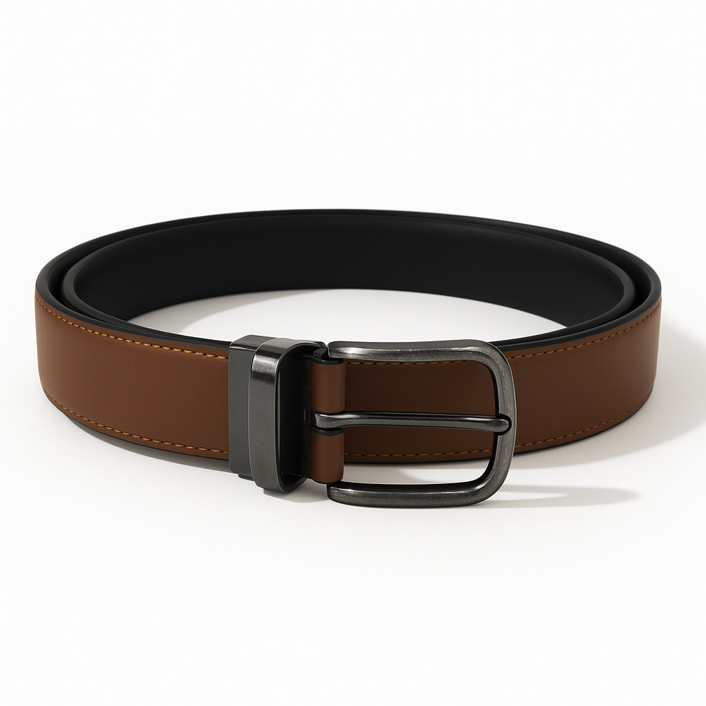 Premium Double-Sided Leather Belts