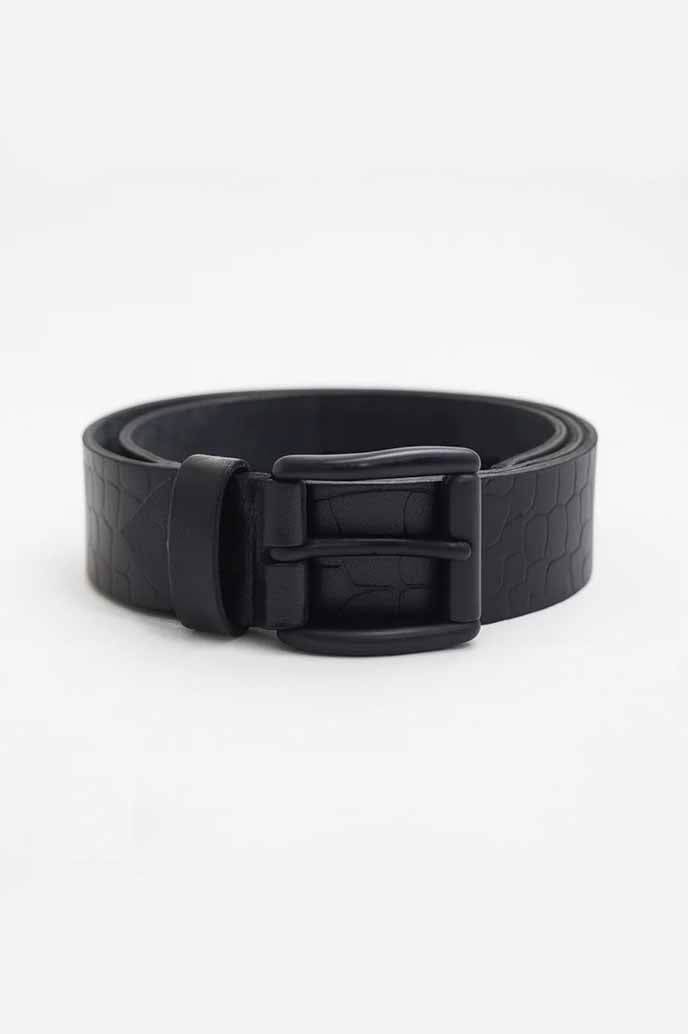 Classic Croco Leather Belt