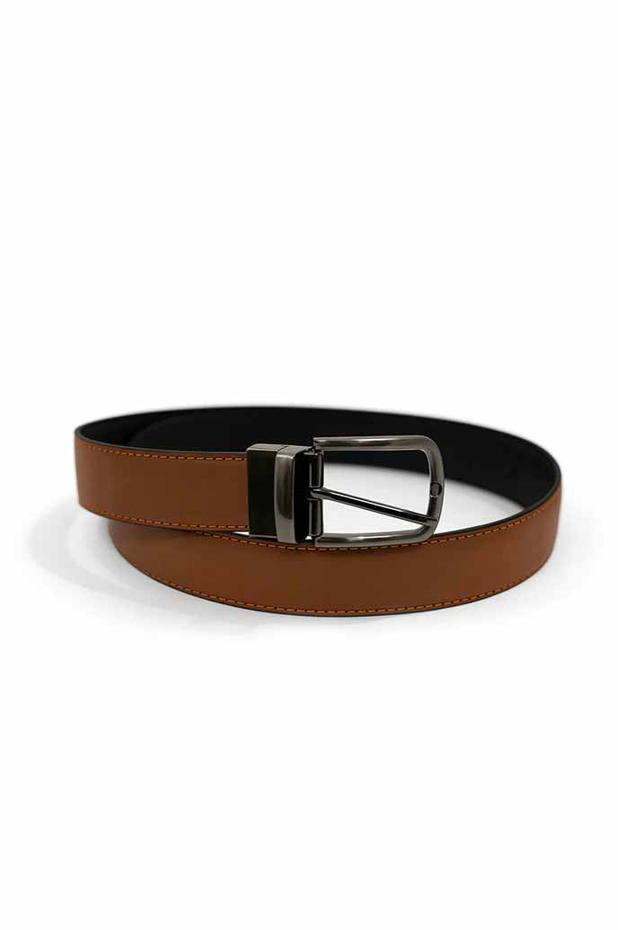 Double-Sided Leather Belt