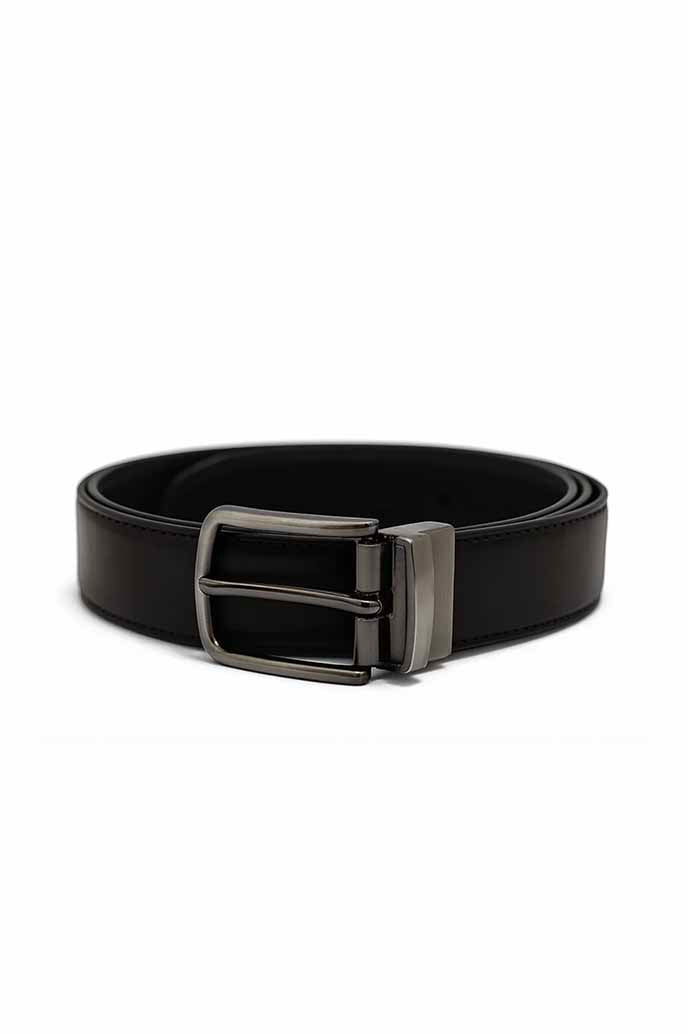 Double-Sided Twist Buckle Belt