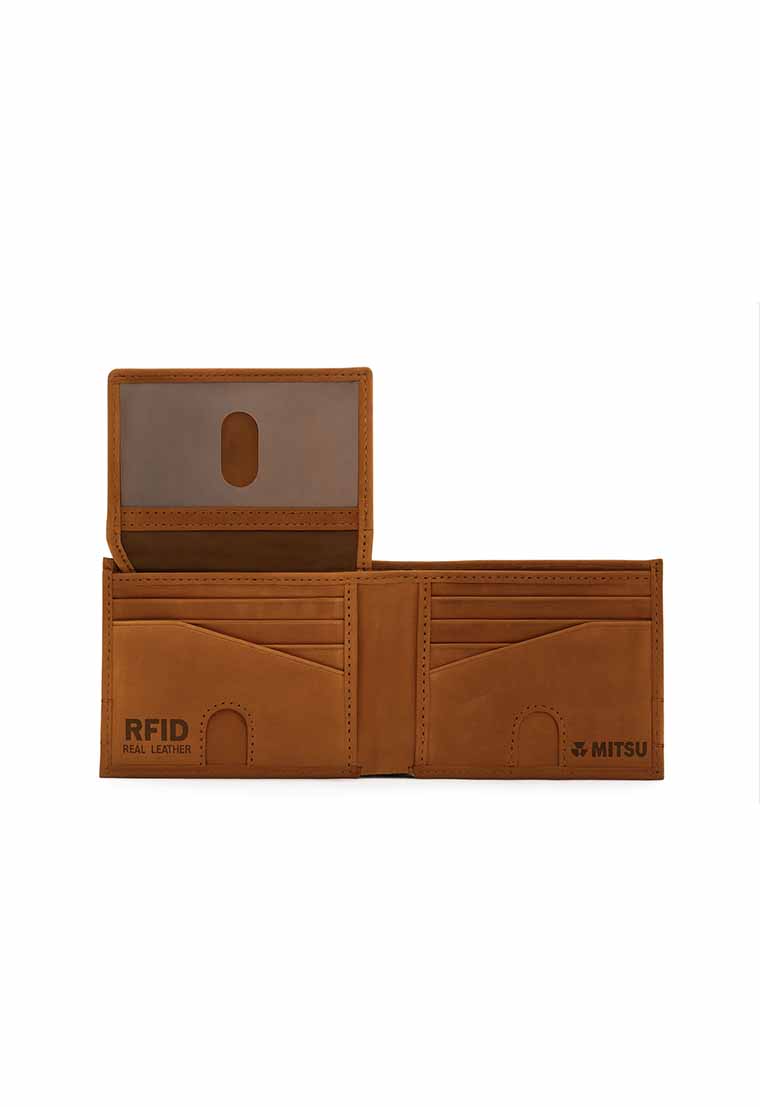 Leather RFID Passcase Wallets