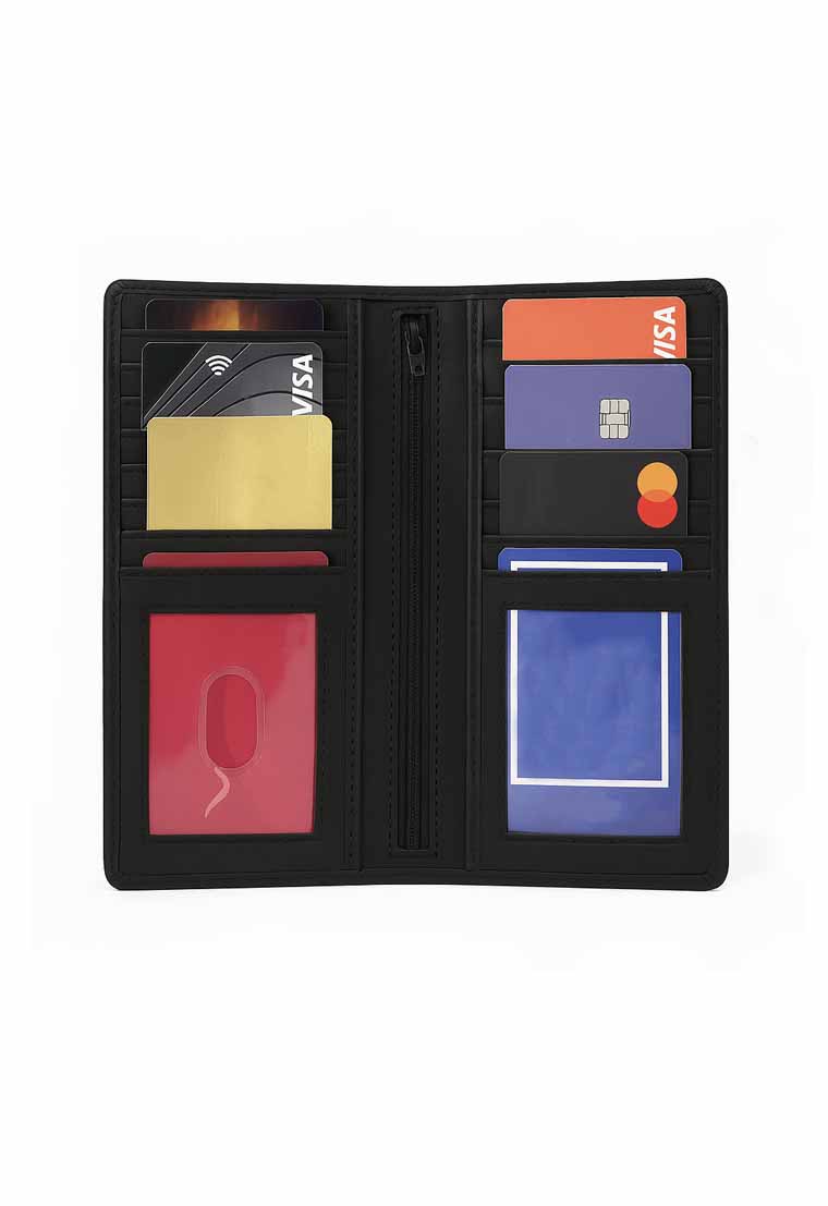 Slim Long Leather Wallet